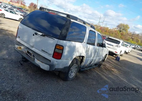 2004 Chevrolet Tahoe Z71 from USA, damaged, VIN 1GNEK13T54R102754